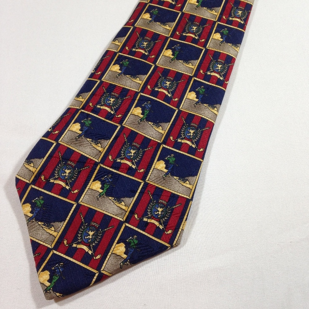Tommy Hilfiger Mens Golf Silk Neck Tie